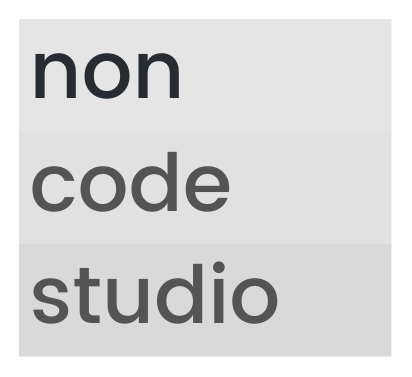 Non Code Studio